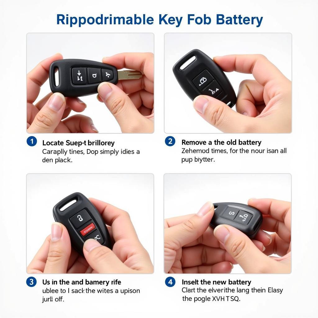 2008 Ford Fusion Key Fob Battery Replacement Steps