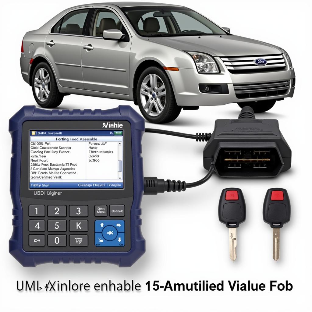 2008 Ford Fusion Key Fob and Diagnostic Tools