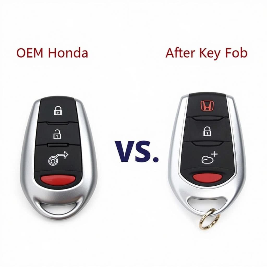 Different Types of 2008 Honda Accord Coupe Key Fobs - OEM vs Aftermarket