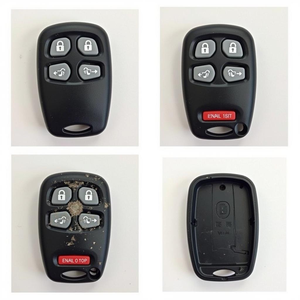 Damaged 2008 Honda Civic Key Fob