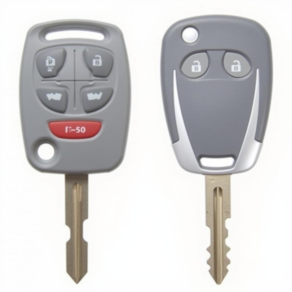 2008 Honda CRV Key Fob Types: Basic and Integrated Key Options