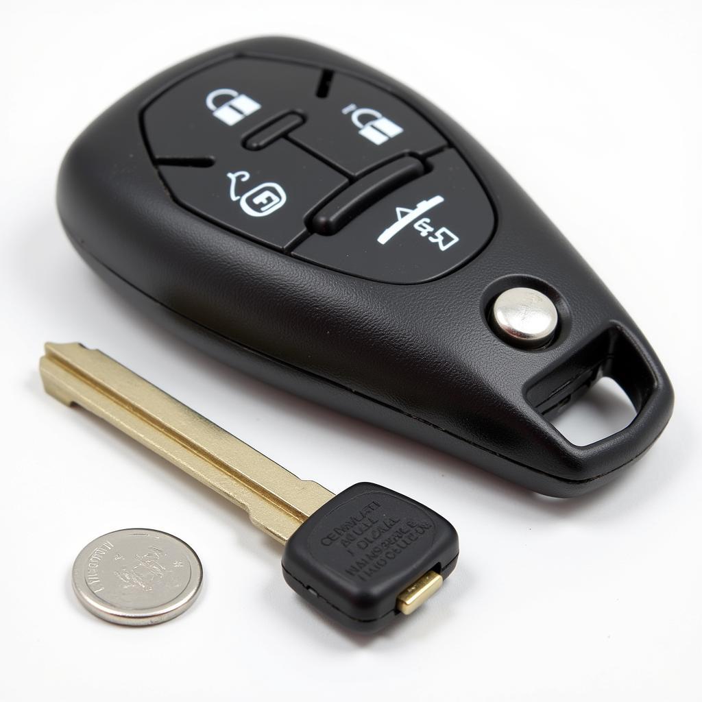 2008 Infiniti G37 Key Fob Battery - CR2032 Battery Close-up