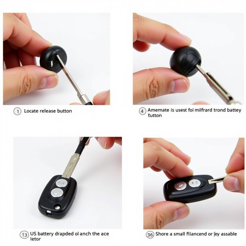 2008 Nissan Key Fob Battery Replacement Steps