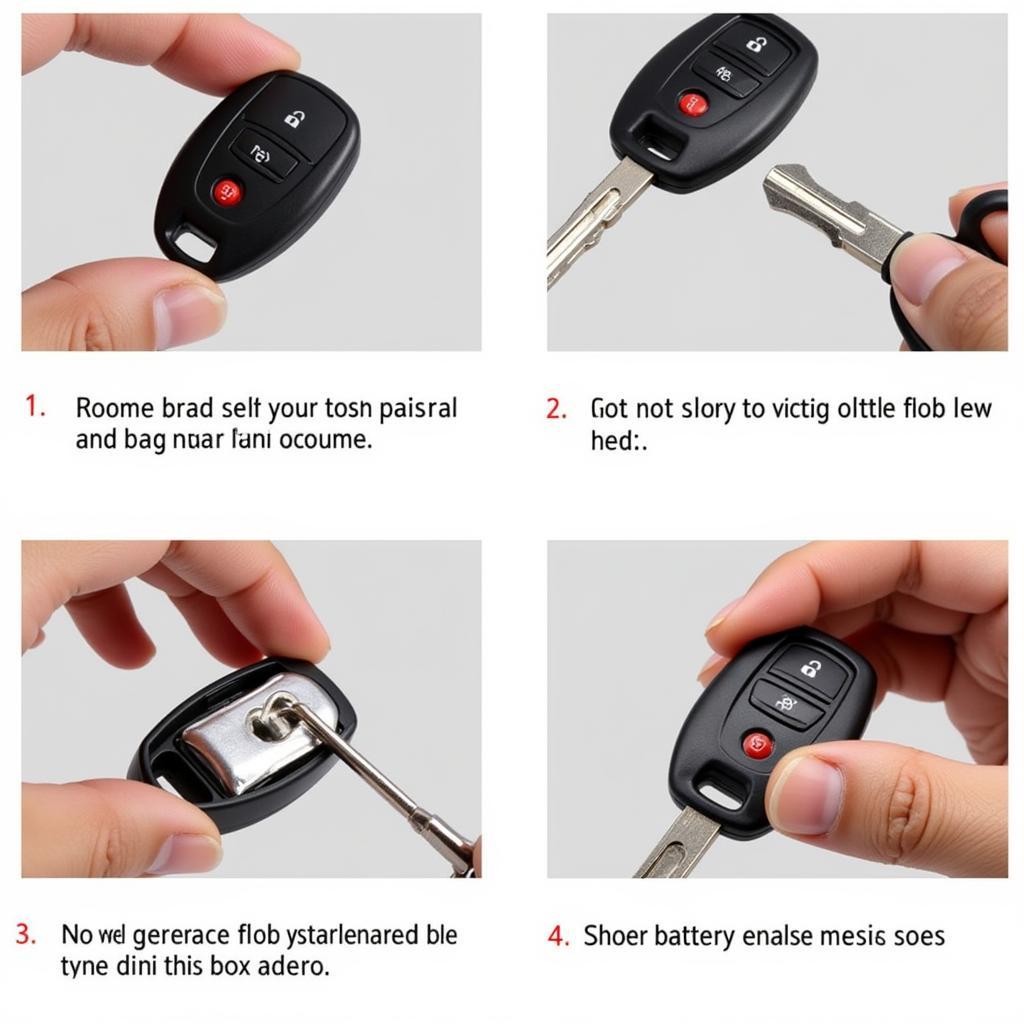 Replacing the Battery in a 2008 Nissan Xterra Key Fob