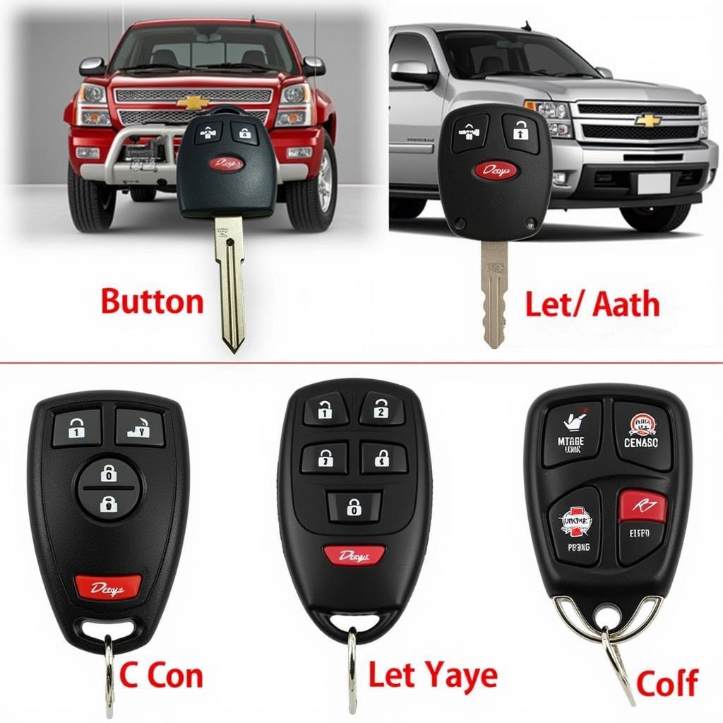 2008 Silverado Key Fob Types