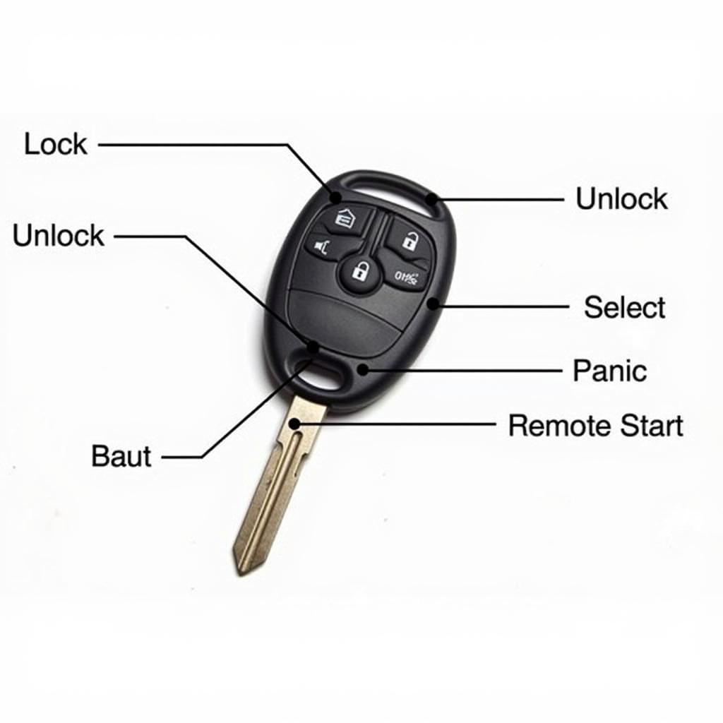 2008 Subaru Impreza Key Fob Functions: Lock, Unlock, Panic, and Remote Start