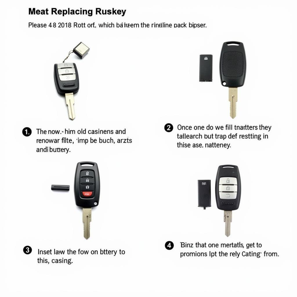 Replacing the battery in a 2008 Toyota 4Runner key fob