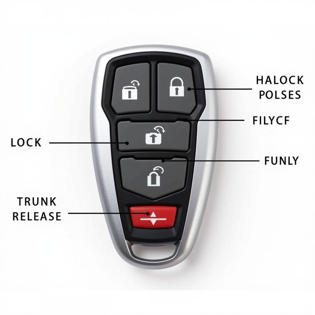 2008 Toyota Avalon Limited Key Fob Functions