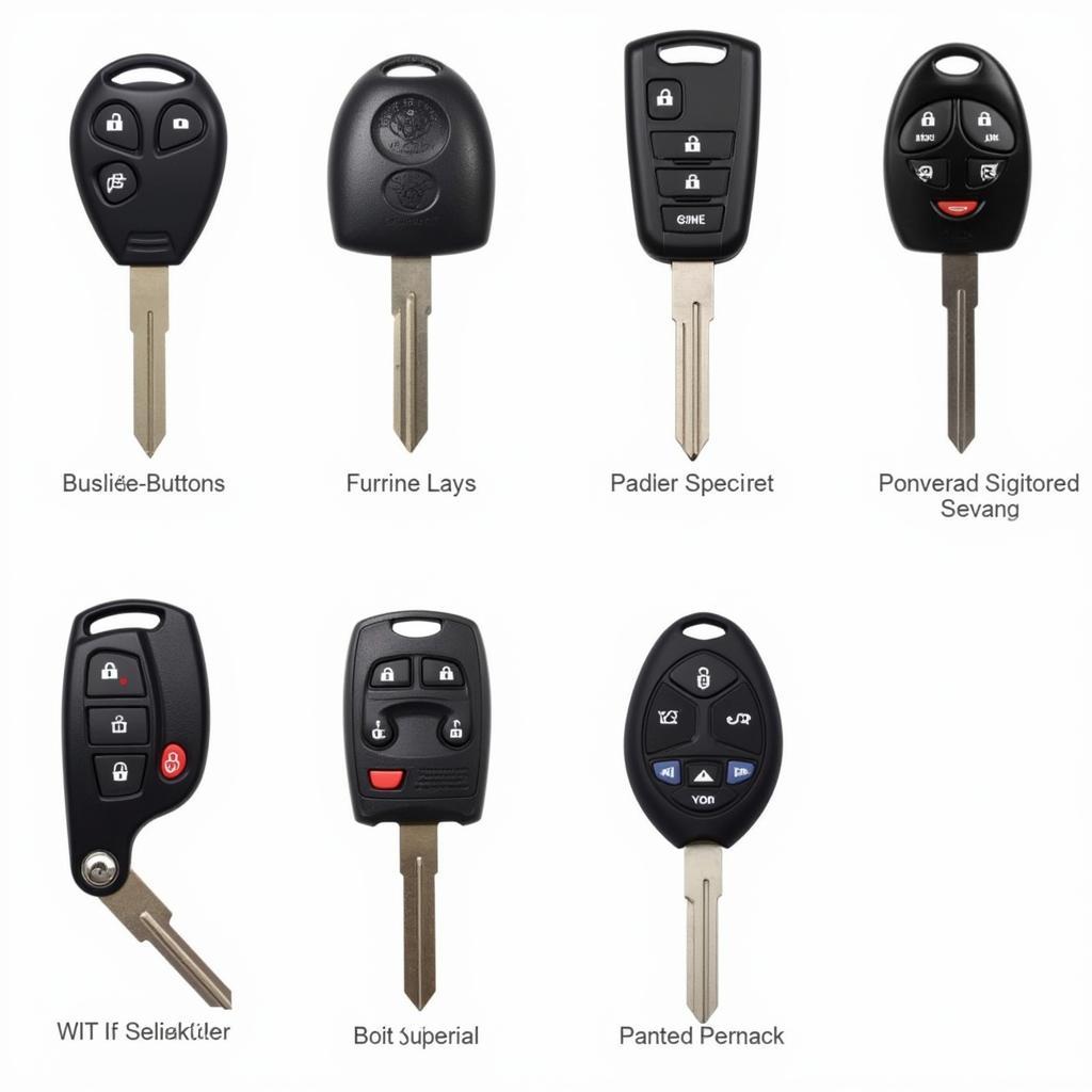 Different 2008 Toyota Corolla Key Fob Types