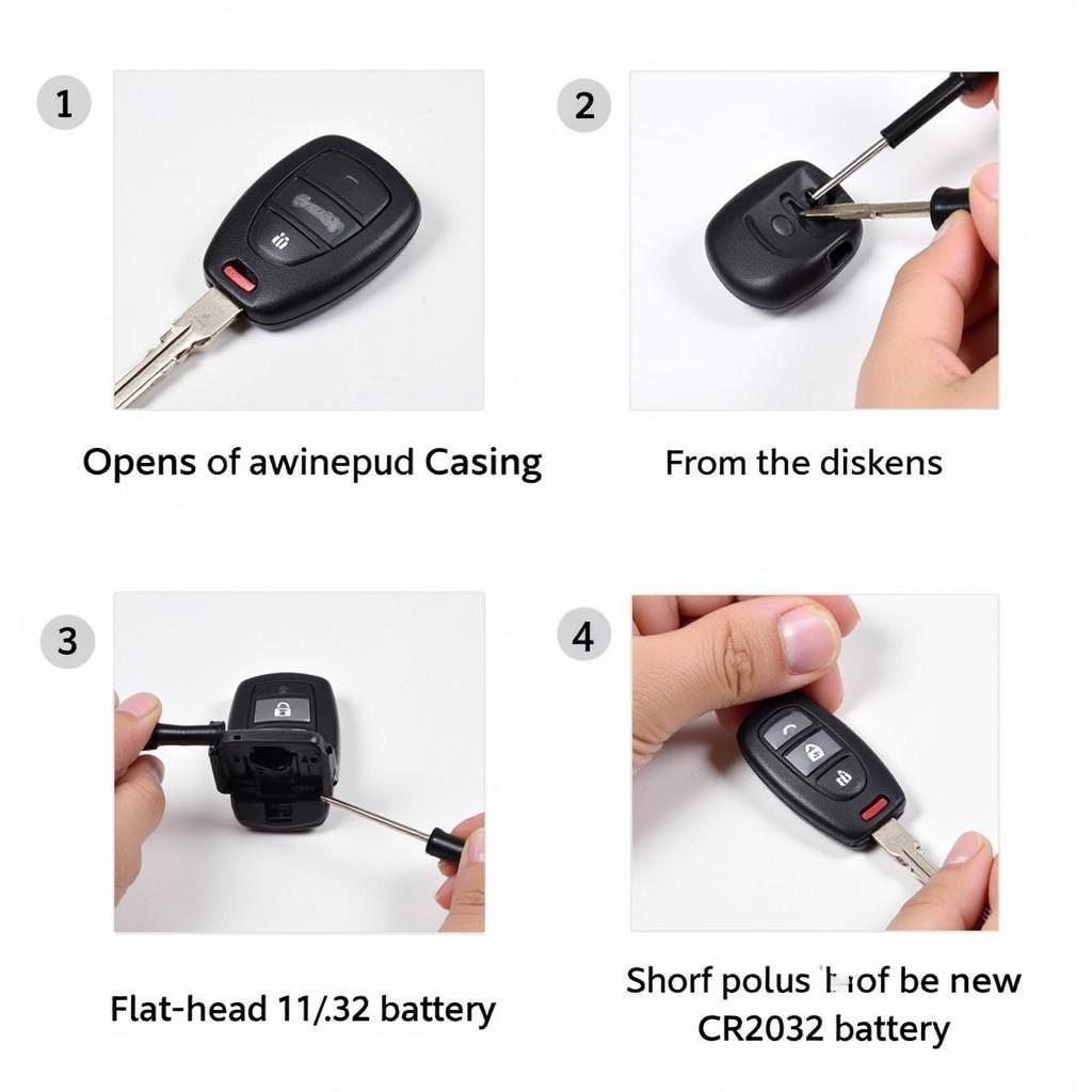 Step-by-step 2008 Toyota RAV4 Key Fob Battery Replacement