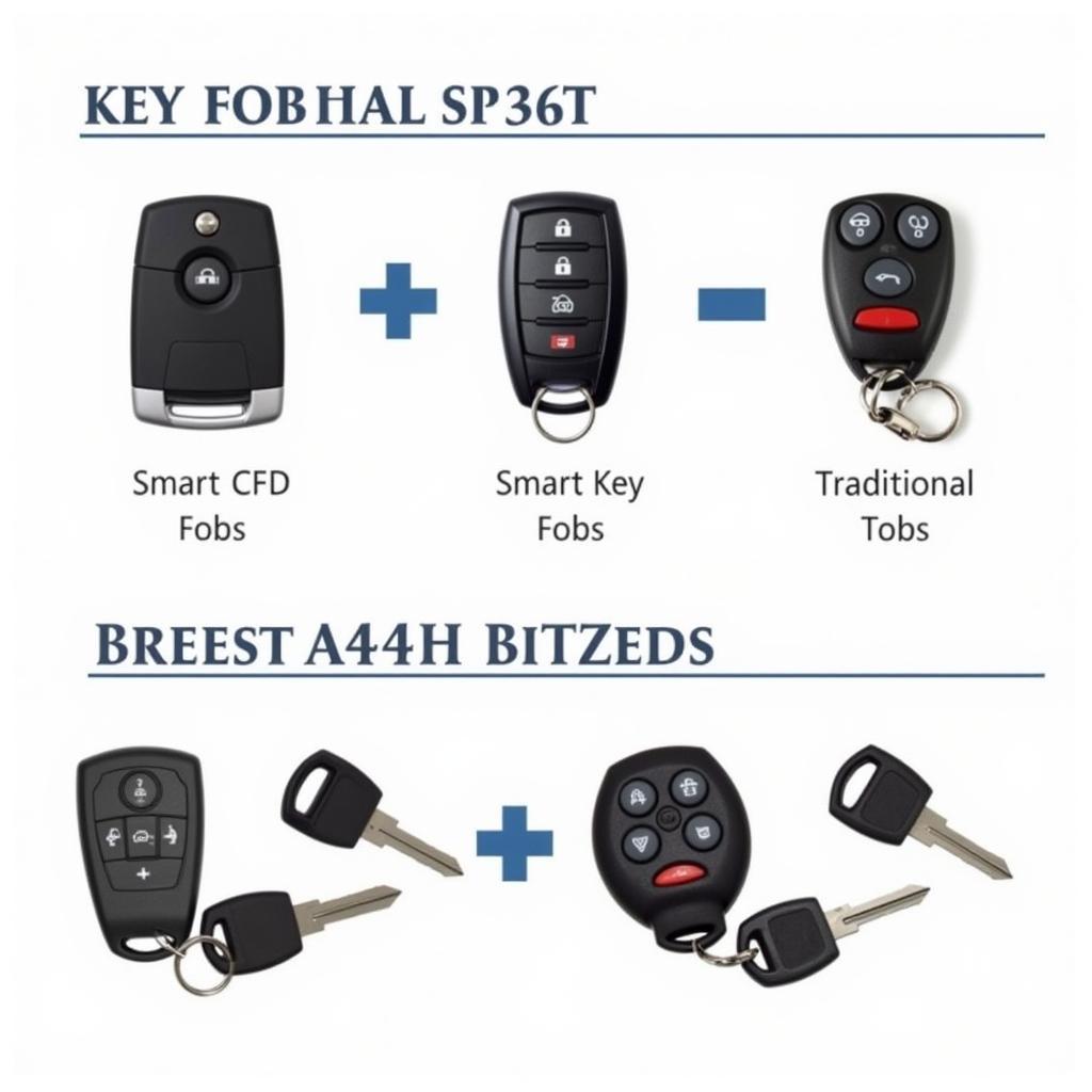 Different Types of 2008 Toyota Solara Key Fobs