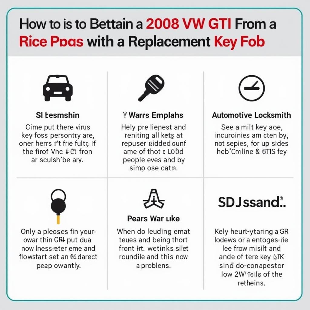 2008 VW GTI Key Fob Replacement Options: Dealership, Locksmith, and Online Retailers