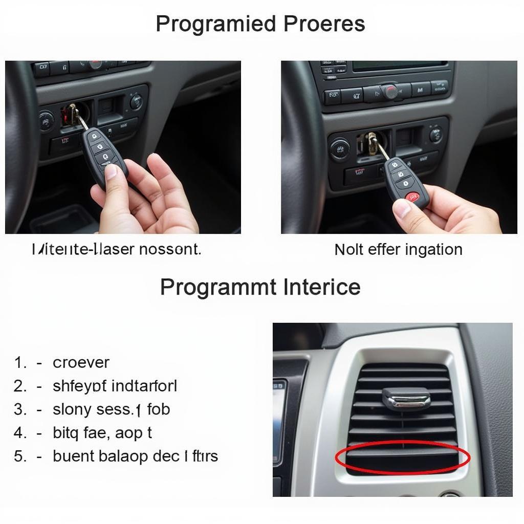 Programming a 2009 Chevy Impala key fob.