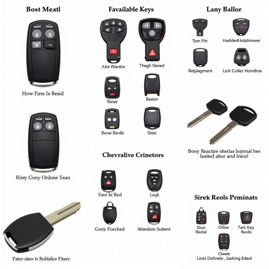 2009 Chevy Suburban Key Fob Replacement Options