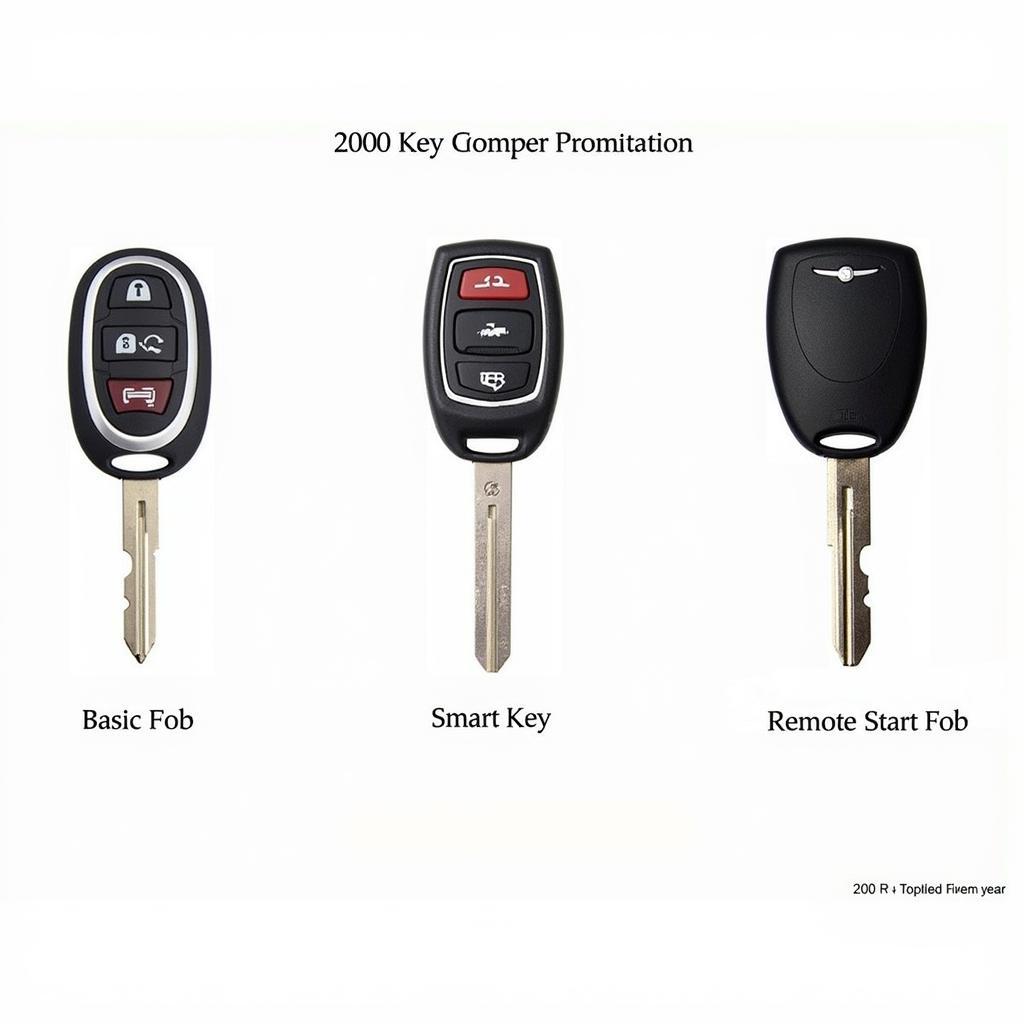 2009 Chrysler Aspen Key Fob Types: Basic, Remote Start, and Smart Key Options