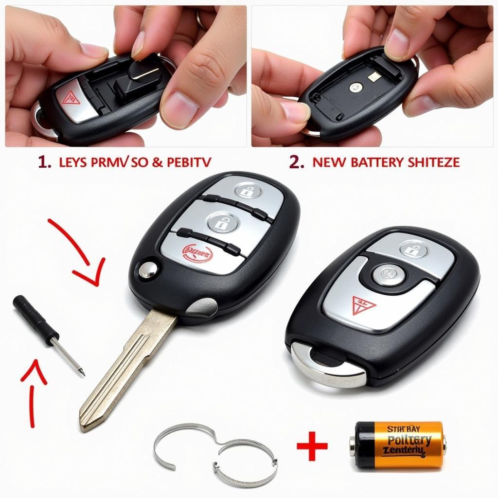 Replacing the 2009 Ford Escape Key Fob Battery