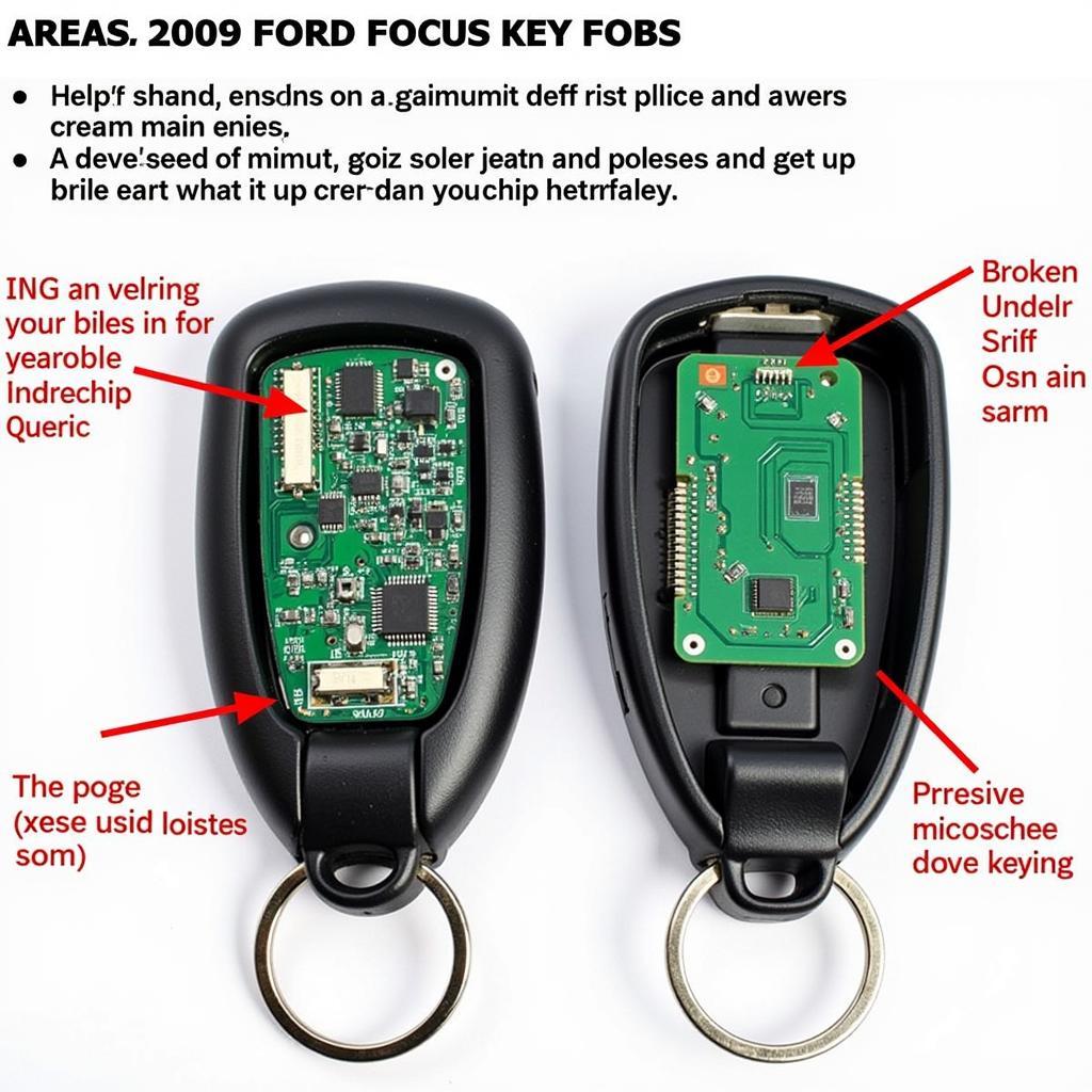 Repairing a 2009 Ford Focus Key Fob