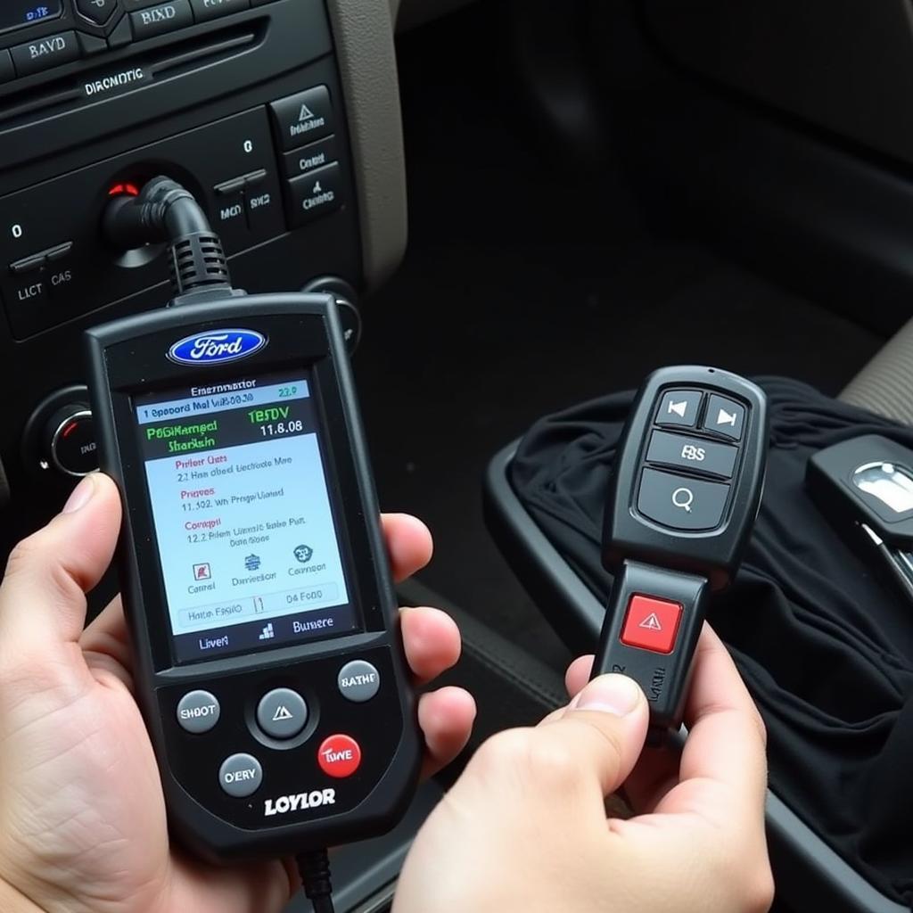 Programming a 2009 Ford Fusion Key Fob with Diagnostic Equipment