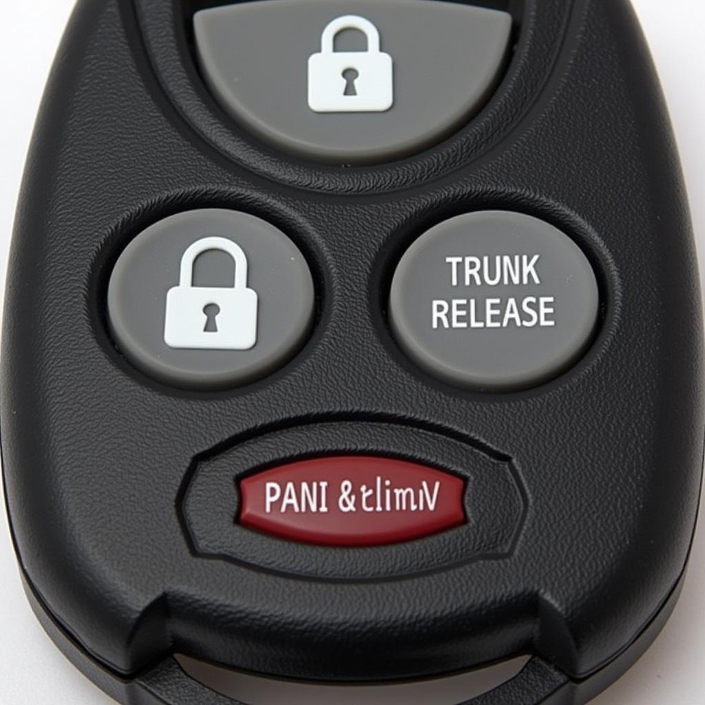 2009 Impala LT2 Key Fob Buttons