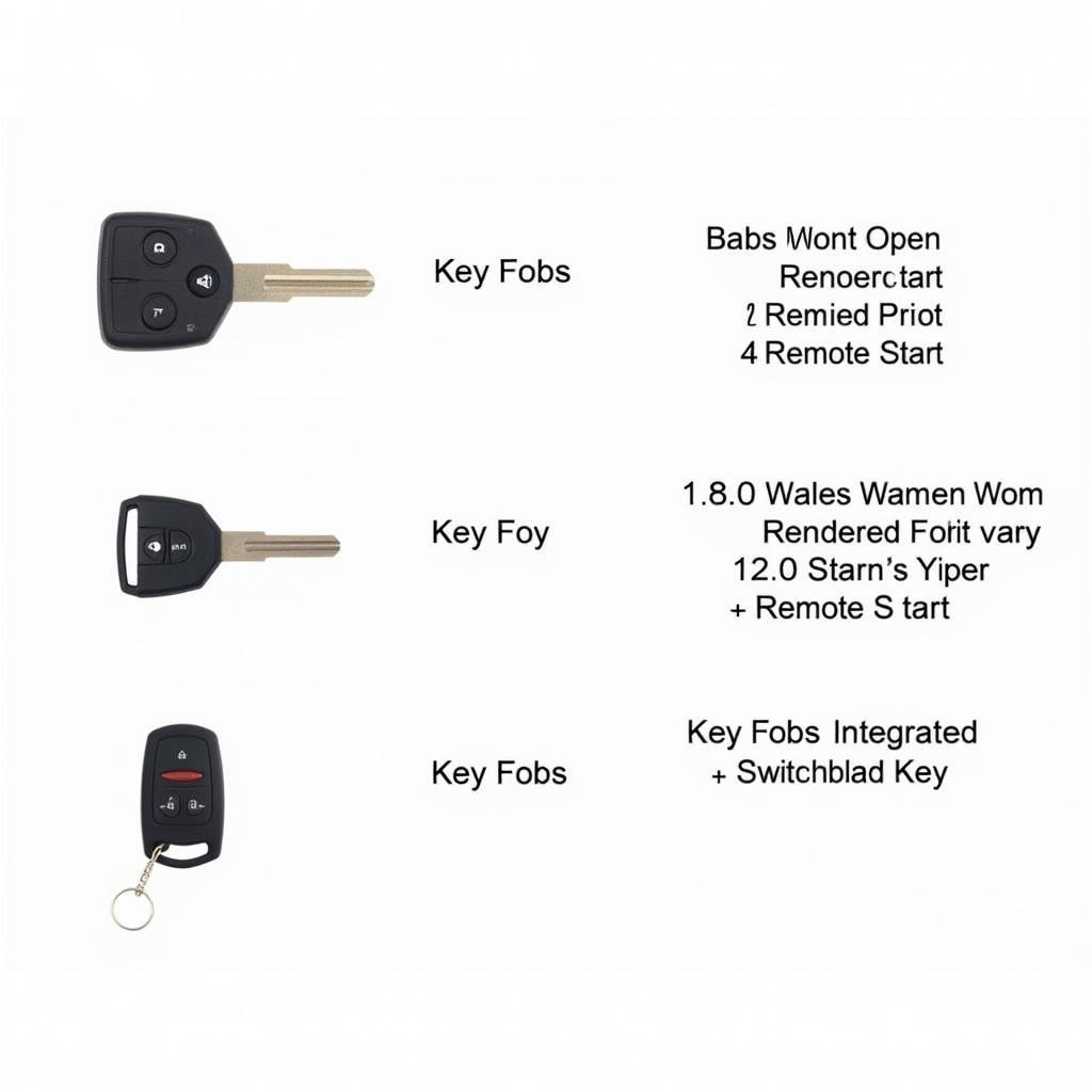 Types of 2009 Jetta Key Fobs