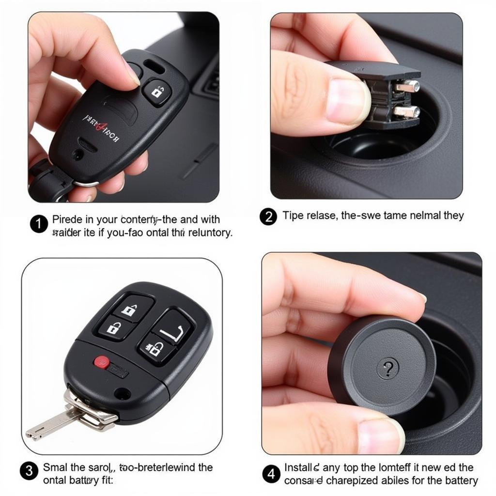 2009 Nissan Altima Key Fob Battery Replacement Process