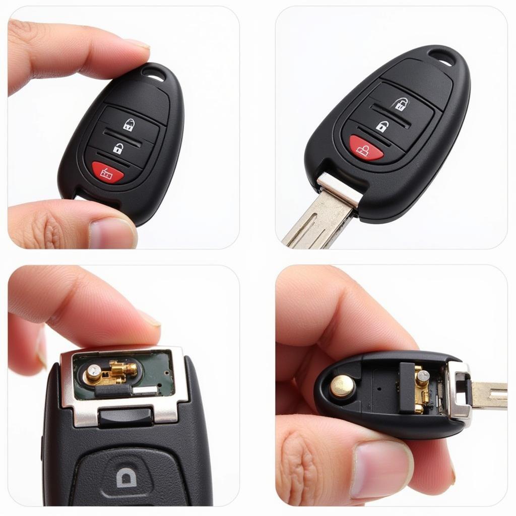 Replacing the battery in a 2009 Nissan Altima Key Fob