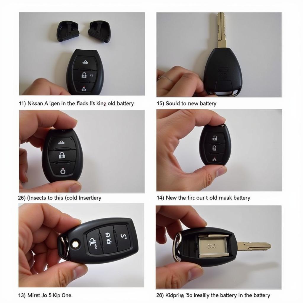 2009 Nissan Altima Key Fob Battery Replacement Steps