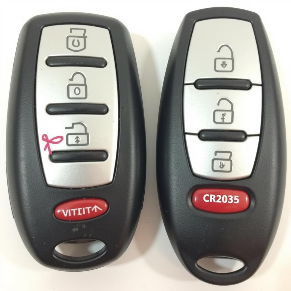 2009 Nissan Altima Key Fob Battery Types