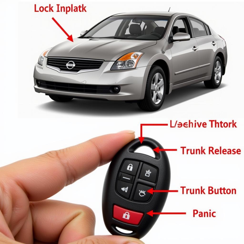 2009 Nissan Altima Key Fob Functions