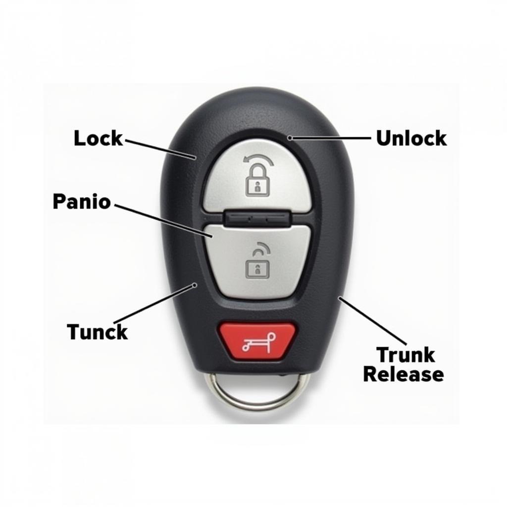 2009 Nissan Altima Key Fob Functions and Features