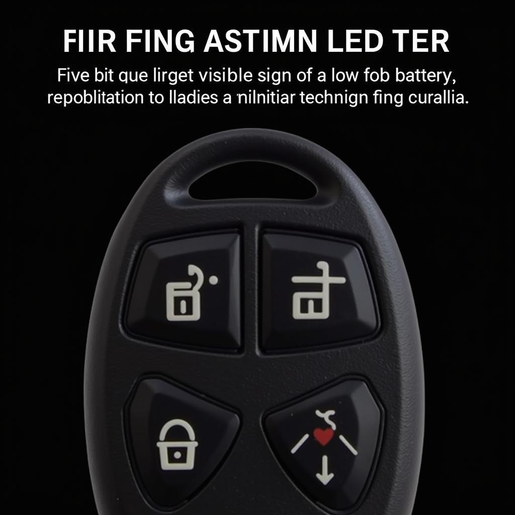 2009 Nissan Altima Key Fob Light Dim: Troubleshooting a Dim Key Fob Light on a 2009 Nissan Altima