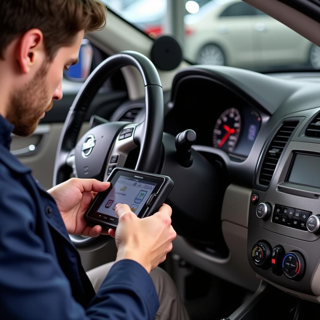 Programming a 2009 Nissan Altima Key Fob: A Visual Guide