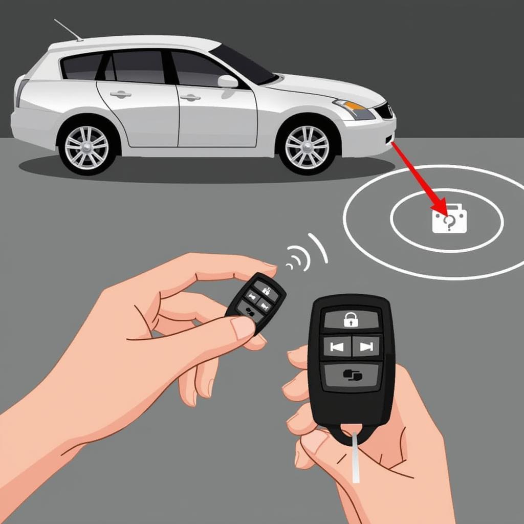 2009 Nissan Altima Key Fob Range Test