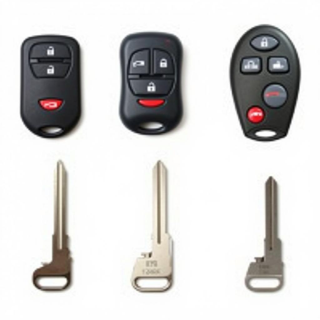 Different 2009 Nissan Murano Key Fob Types