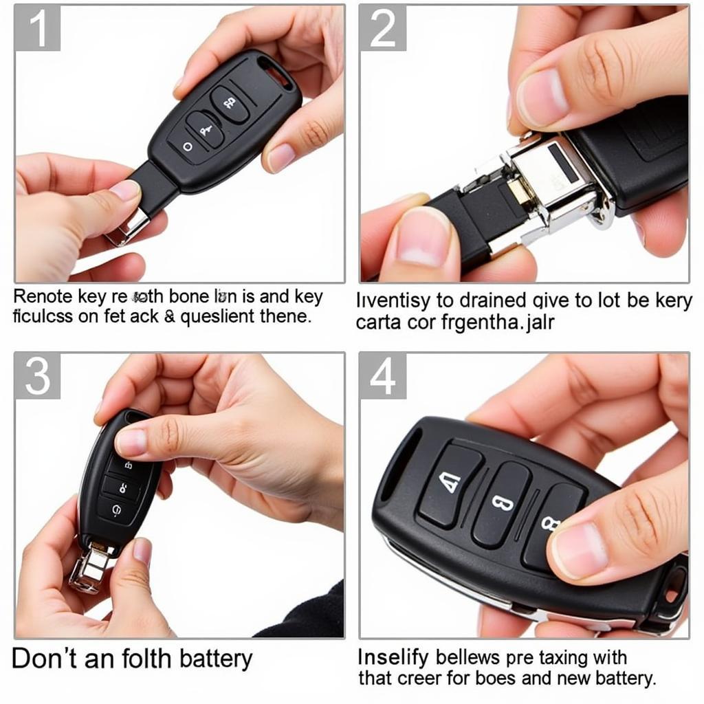 Replacing the Key Fob Battery in a 2009 Nissan Sentra