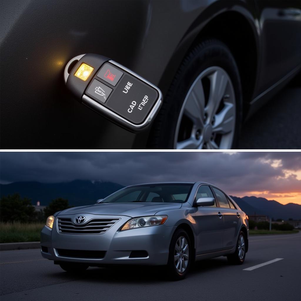 2009 Toyota Camry Hybrid Key Fob Showing Signs of Low Battery