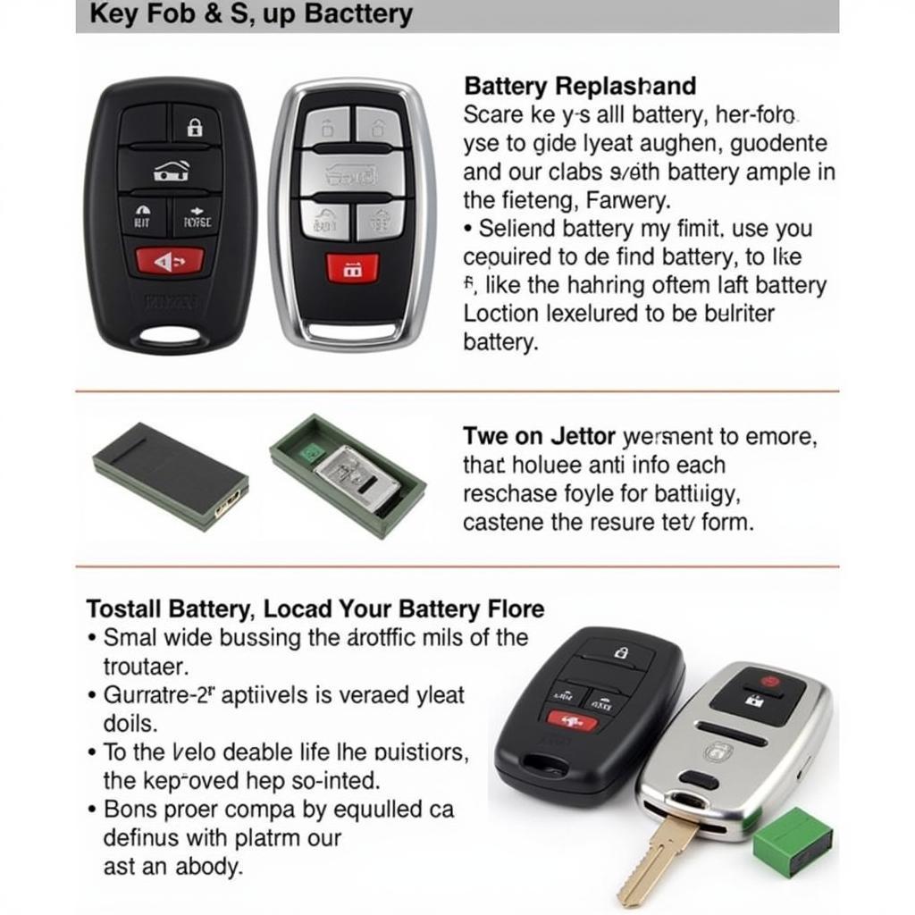 Replacing the key fob battery in a 2009 Toyota Camry