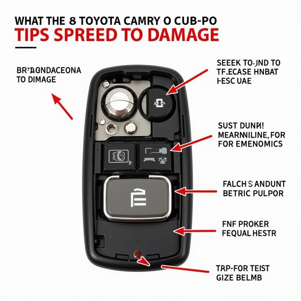 Repairing a 2009 Toyota Camry Key Fob