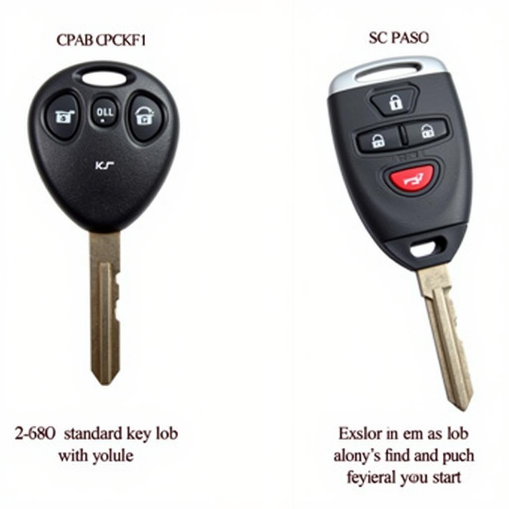 2009 Toyota Camry Key Fob Types: Standard and Smart Key