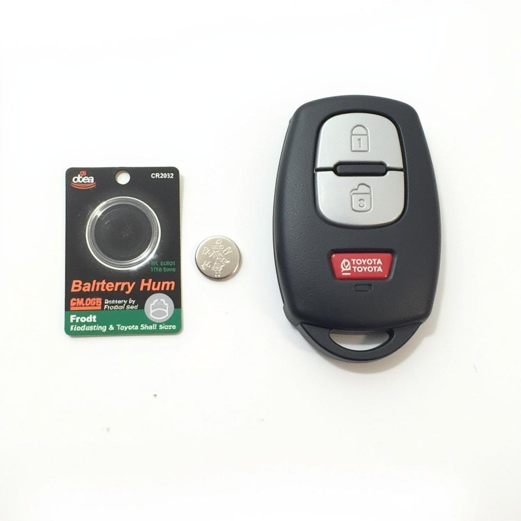 2009 Toyota Corolla Key Fob Battery CR2032 Size