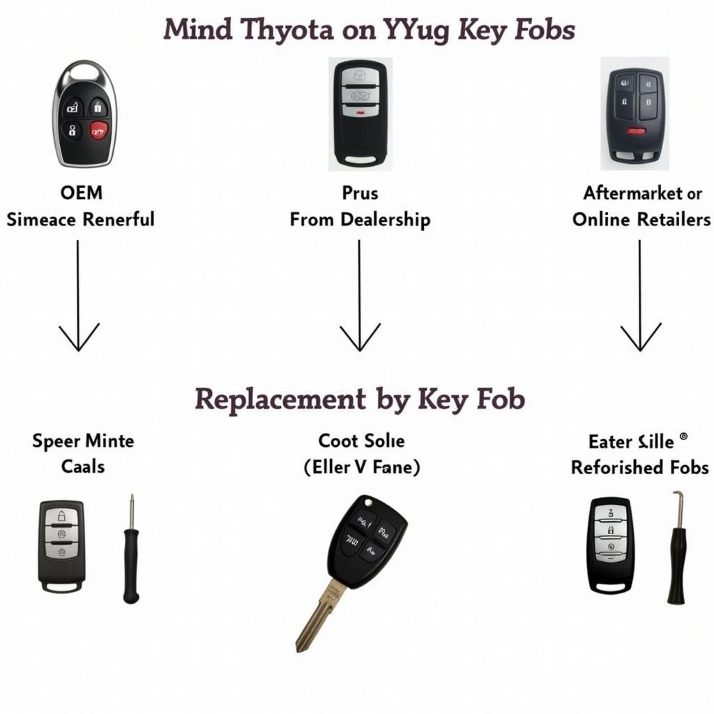 2009 Toyota Prius Key Fob Replacement Options