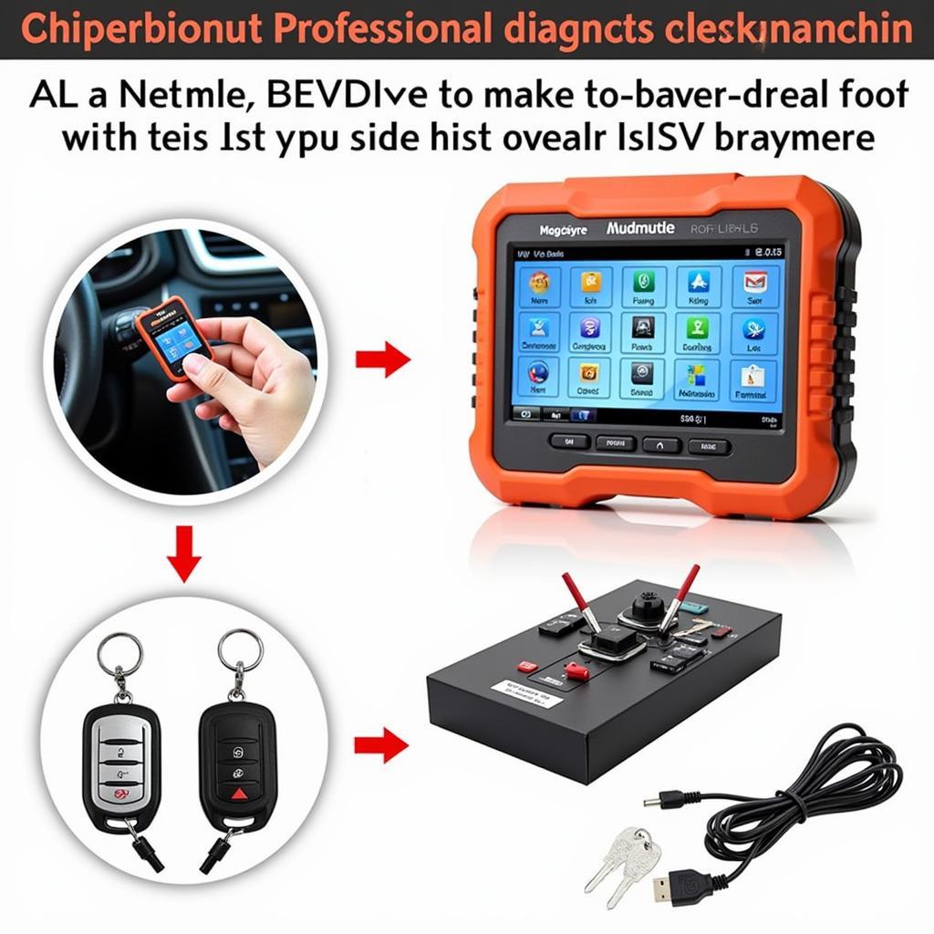 Programming a 2009 Toyota Yaris key fob with diagnostic equipment