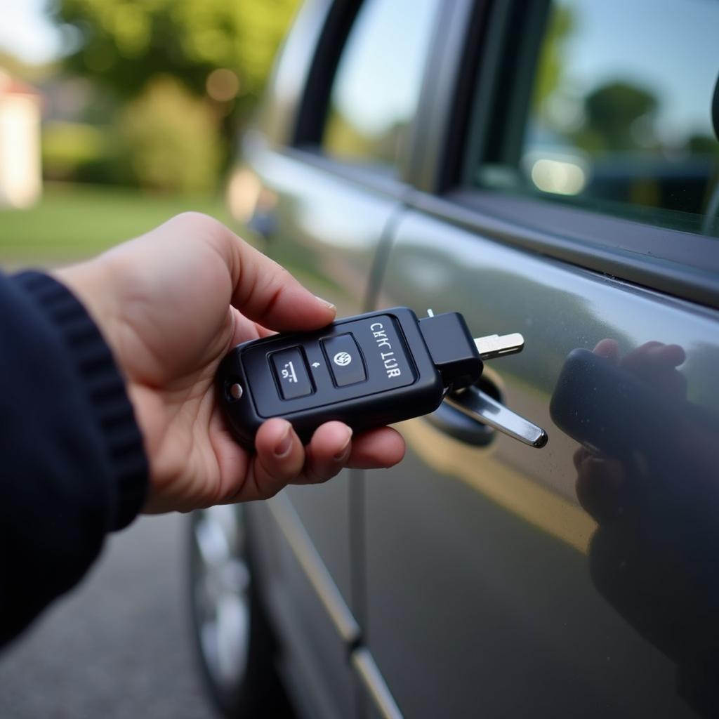 2009 Volkswagen Routan key fob range issues indicating a dying battery replacement need