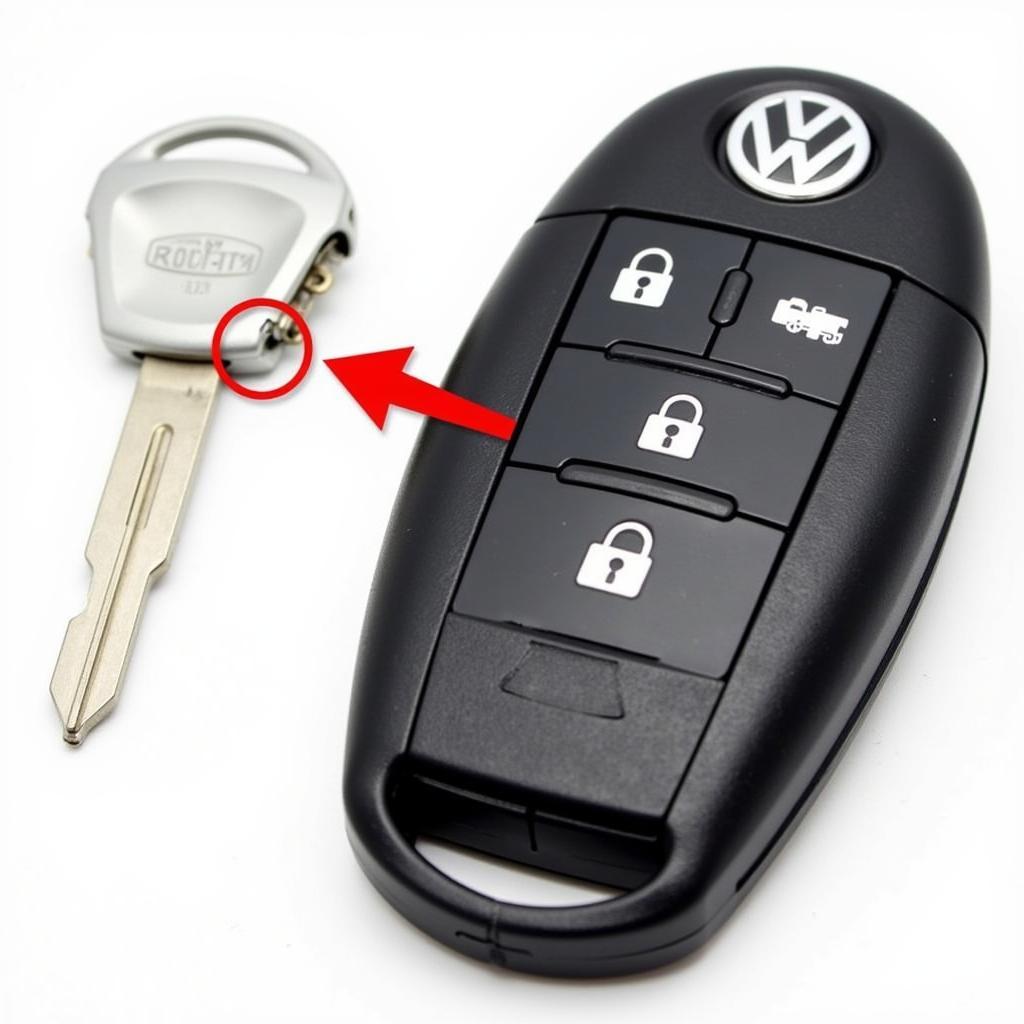 2009 VW Routan Key Fob Battery Location