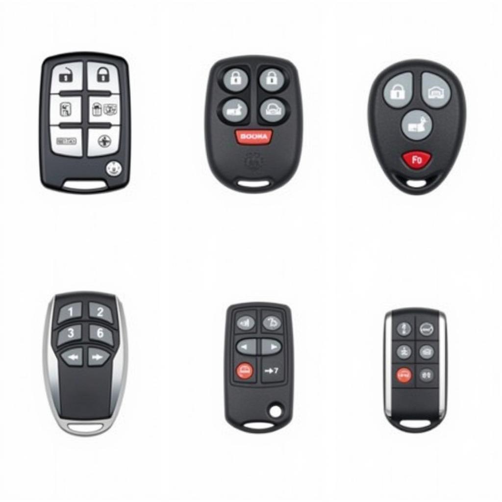 Different Types of 2010 Buick Lucerne Key Fobs