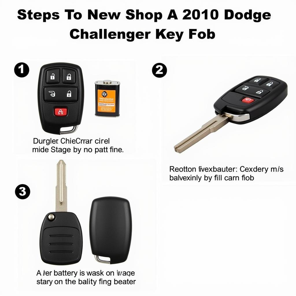 Replacing the Key Fob Battery in a 2010 Dodge Challenger