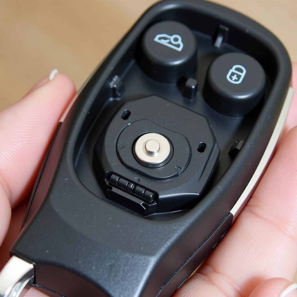 2010 Chevy Equinox Key Fob with CR2032 Battery