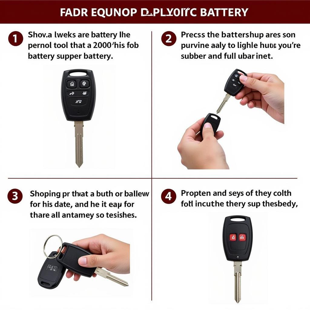 2010 Chevy Equinox Key Fob Battery Replacement