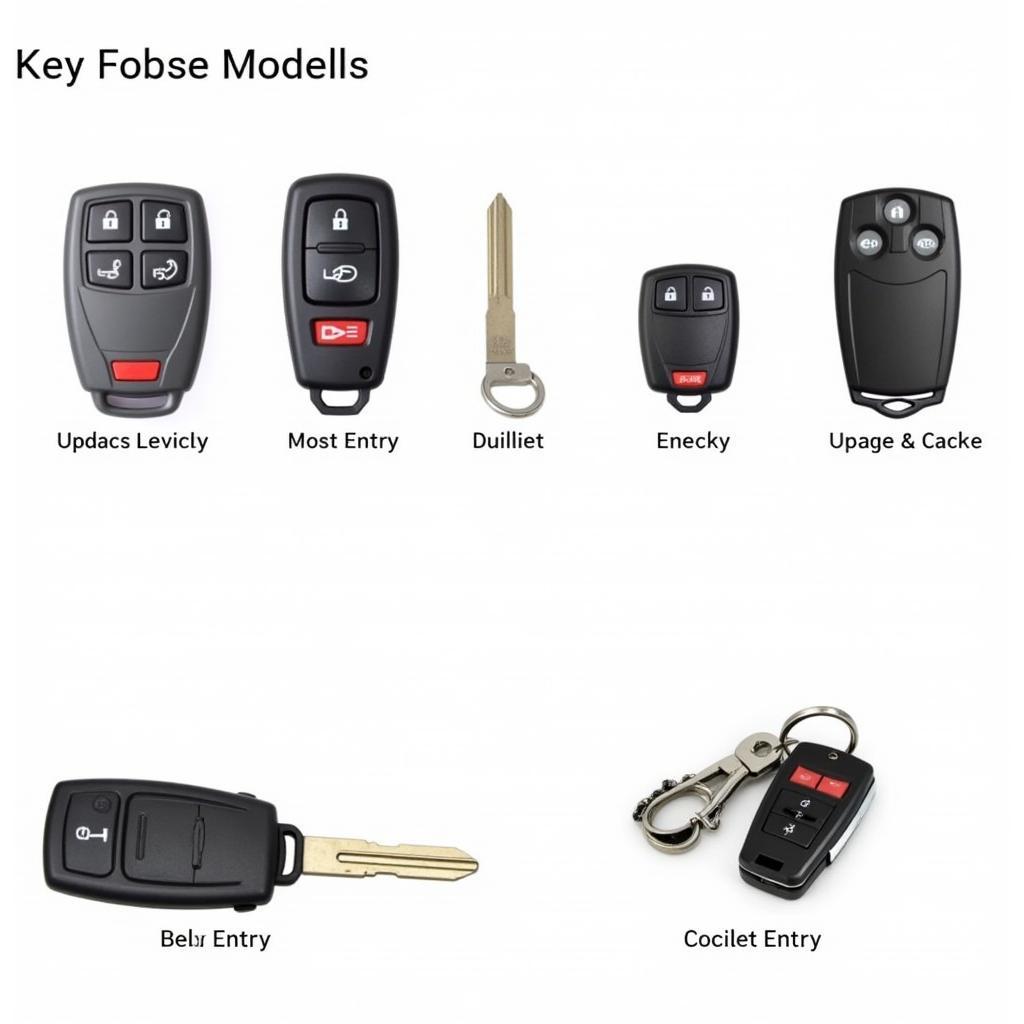 Different Types of 2010 Chevy Impala Key Fobs