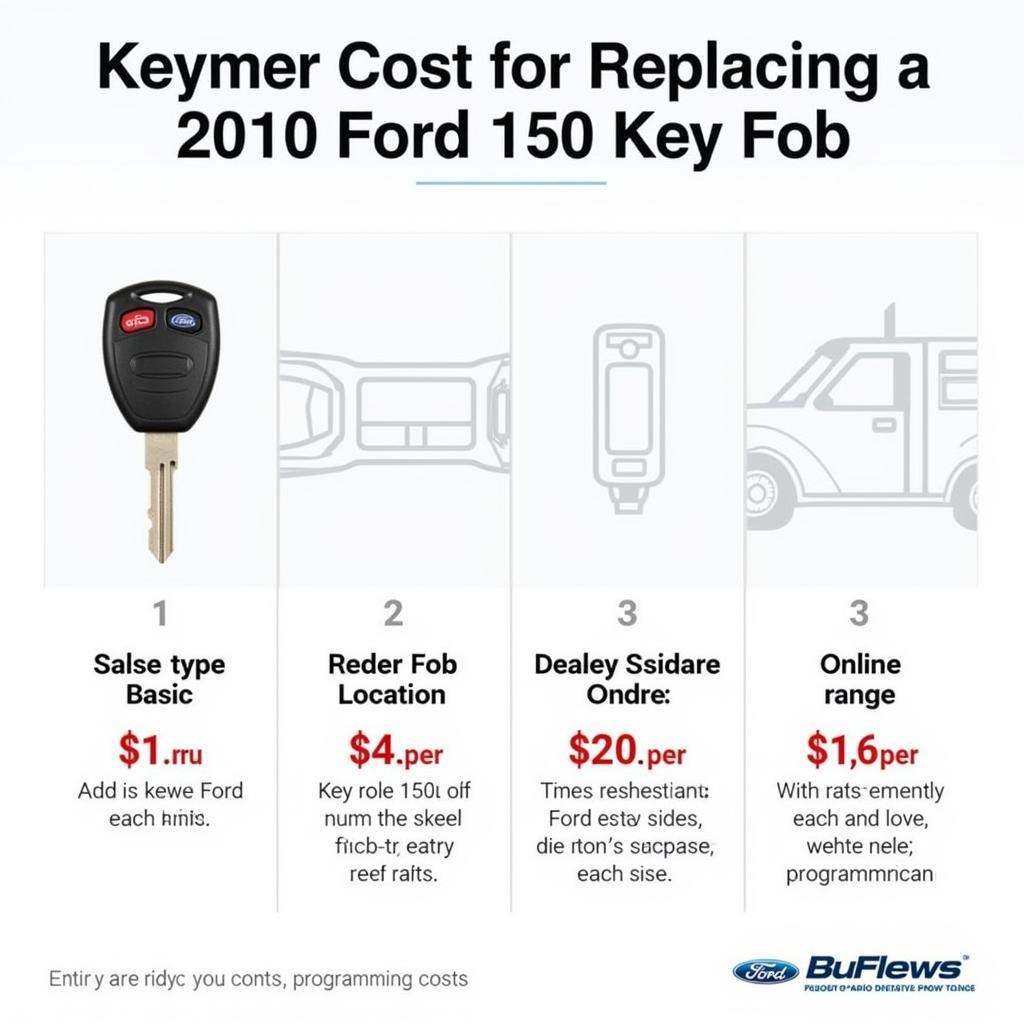 2010 Ford F150 Key Fob Replacement Costs